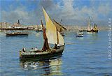 Famous Napoli Paintings - Porto de Napoli - 2 of 2